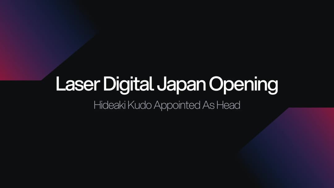 Hideaki Kudo Appointed Head of Laser Digital Japan Banner